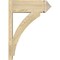 Ekena Millwork Thorton Rough Sawn Arts and Crafts Outlooker, Douglas Fir, 8"W x 22"D x 30"H OUT08X22X30THR03RDF - alternate 3